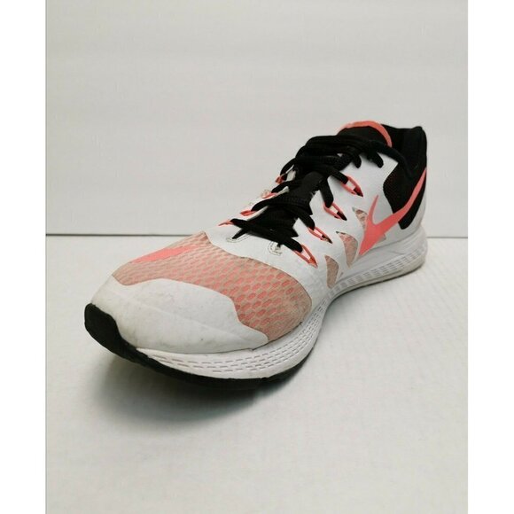 Nike Zoom Elite 7 Running Shoes Women's Size 11 M(B) Cross Trainers White /Coral - Picture 2 of 7